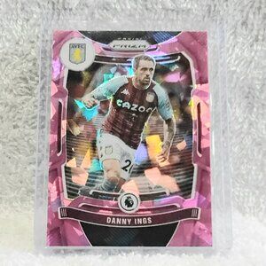 5/$20 Mint 2021/22 Panini Prizm Danny Ings Pink Prizm Soccer Card 130!!